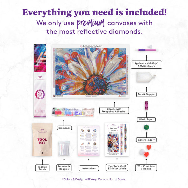 Love Bayou DIY Diamond Art Kit From the Diamond Art Club 