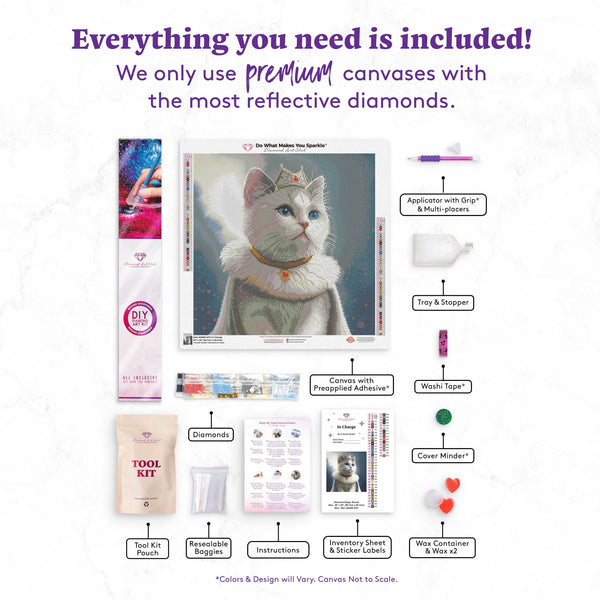 The Cat – Diamond Art Club