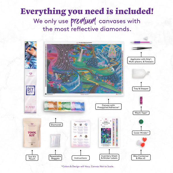 DIY Diamond Painting Instructions - Dreamer Designs