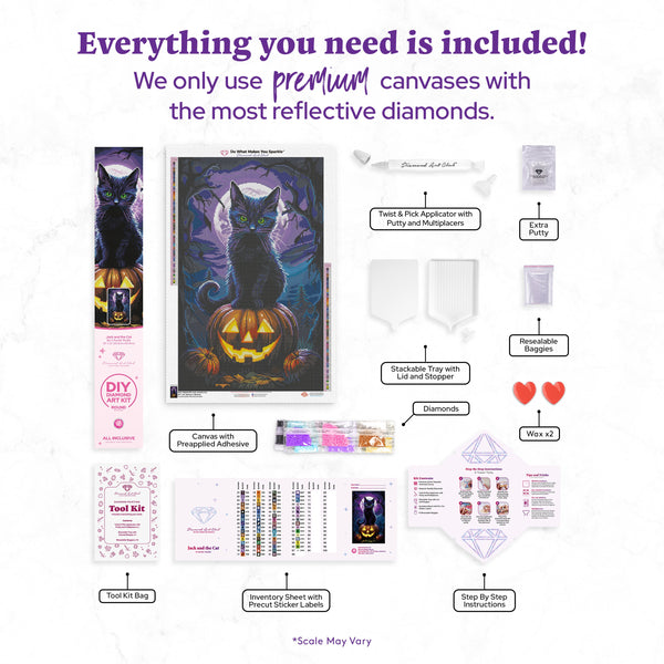 Diamond art club retailer kitty cat