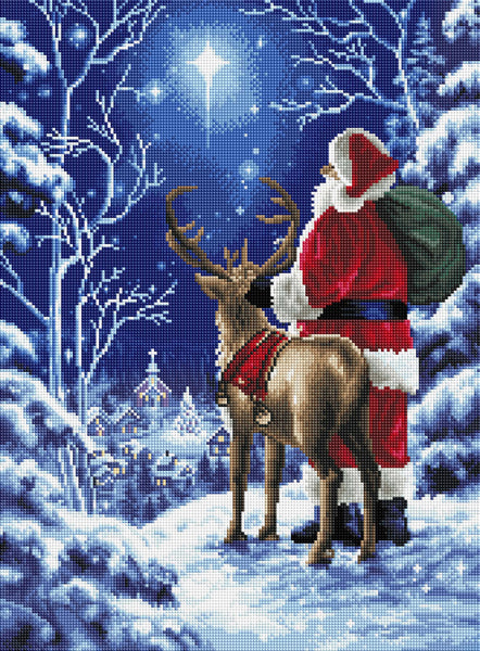 DAC Diamond Painting selling - Santa Face