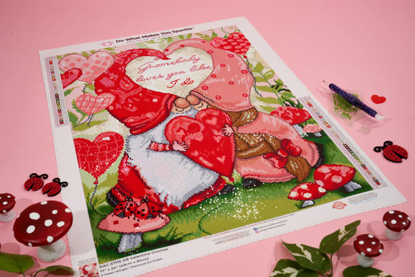 Gnomes Diamond Painting Kit for Adults Valentines Diamond Painting Kits  Full for sale online