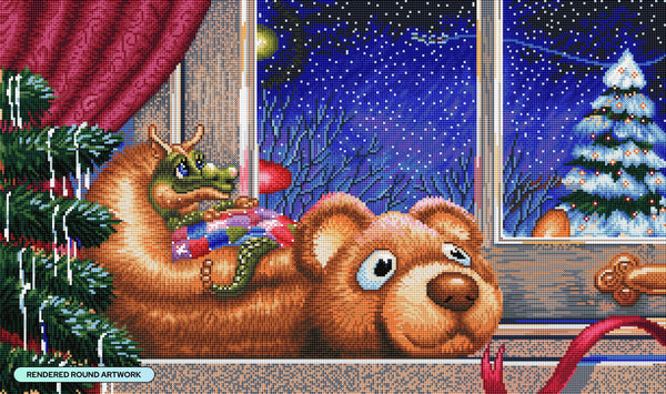 Waiting for Santa – Diamond Art Club