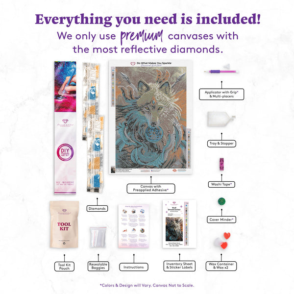Pastel Dreamcatcher Diamond Painting Kit at