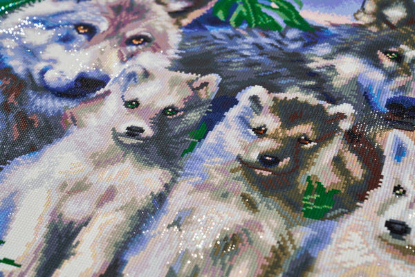 Colorful Wolf – Diamond Art Club