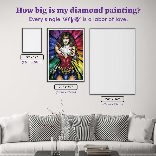 Diamond Art Club authentic Wonder Woman