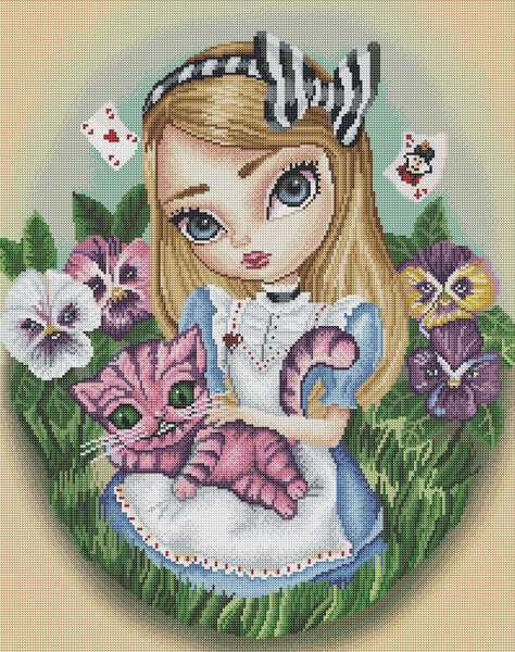 Alice In Wonderland Surprise - Diamond Painting Kit – Stiylo
