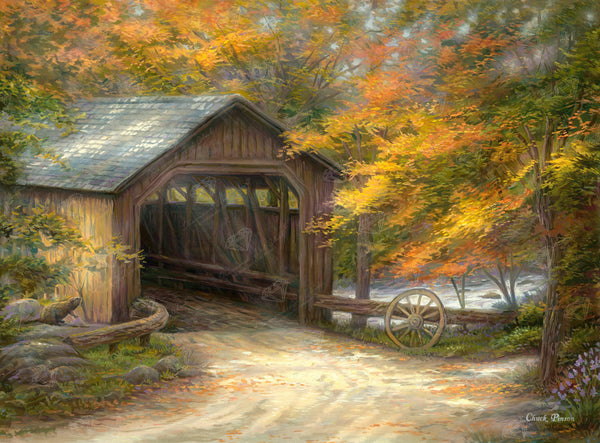 Autumn Bridge – Diamond Art Club