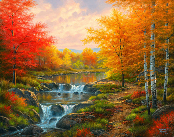 Autumn Bridge – Diamond Art Club