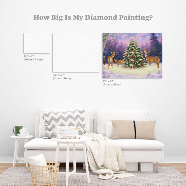 Christmas Baby Deer Diamond Painting – All Diamond Painting