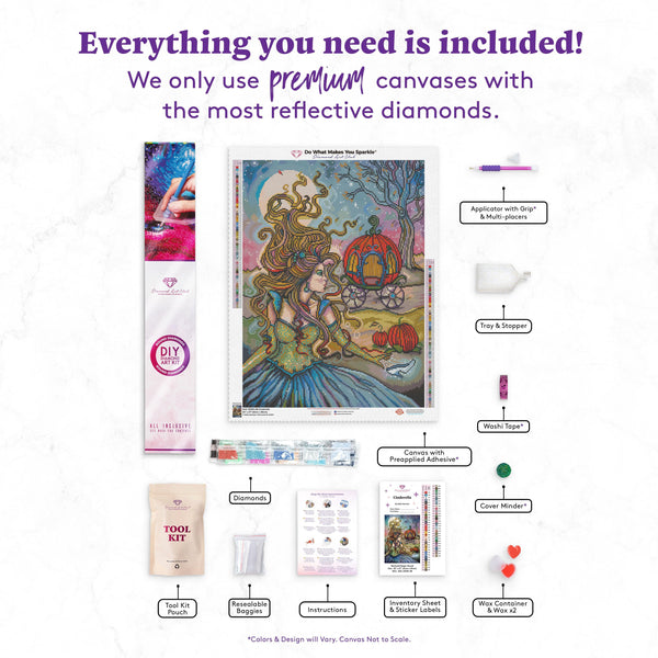 Cinderella Diamond Painting Kit - DIY – Diamond Painting Kits