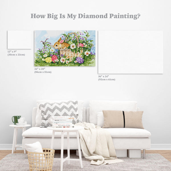 Easter Meadow Diamond Painting Kit with Free Shipping – 5D Diamond Paintings