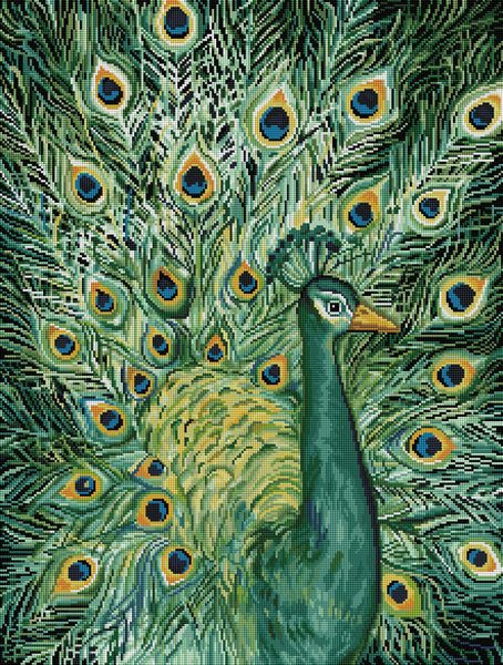 Peacock Diamond Painting -  – Five Diamond