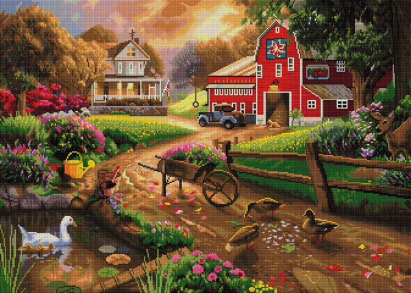 Farm hot country diamond art club