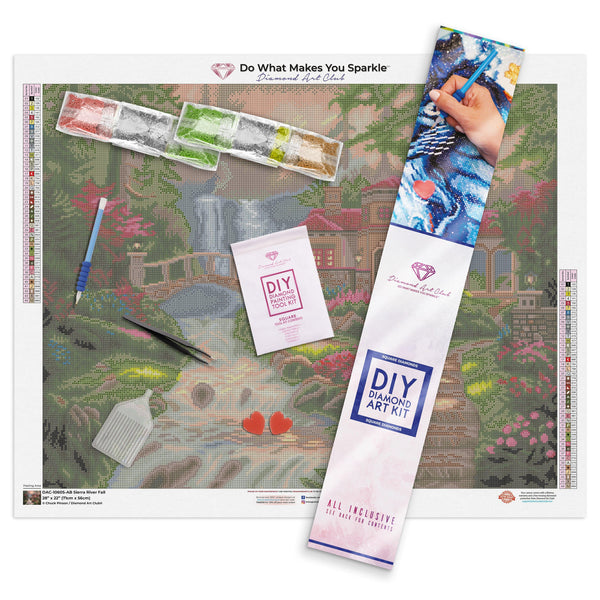 Diamond Art Sparkle Bookmarks Kit