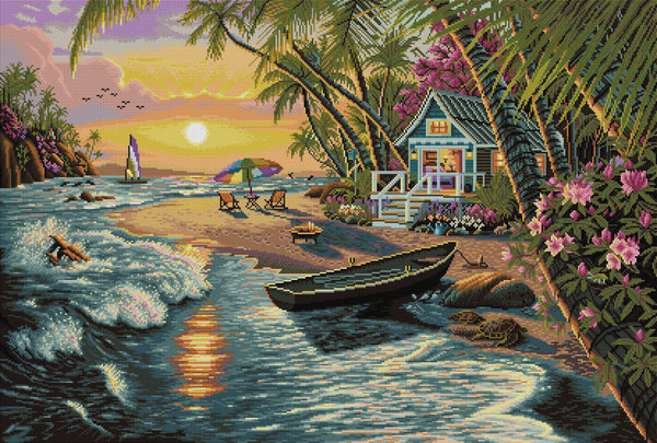 Diamond Painting - Painted Beach 