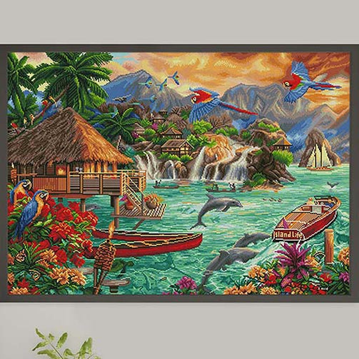 island life diamond painting