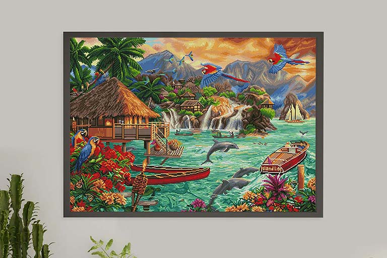 island life diamond painting