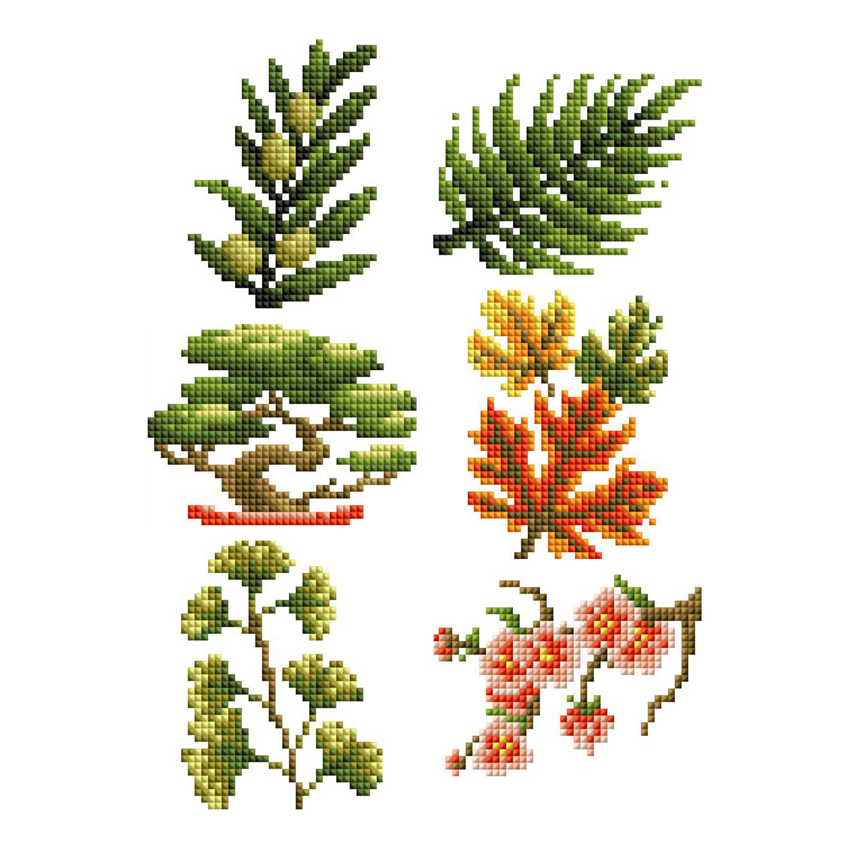 Mini Dazzles™ - Trees & Leaves