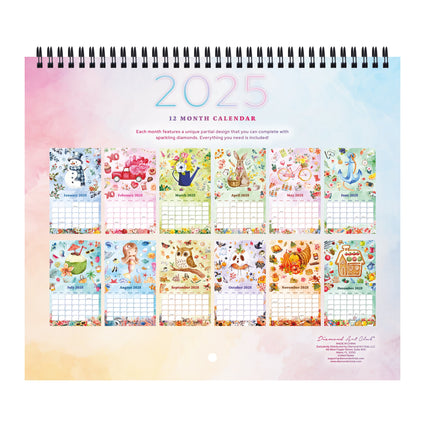 Diamond Painting 2025 Diamond Painting Calendar