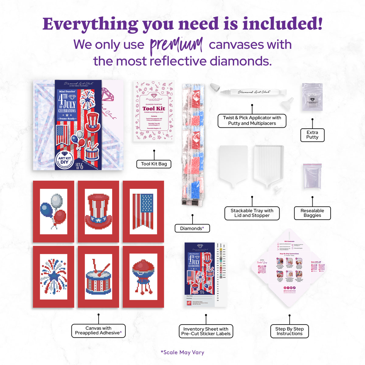 Mini Dazzles™ - 4th of July Celebrations