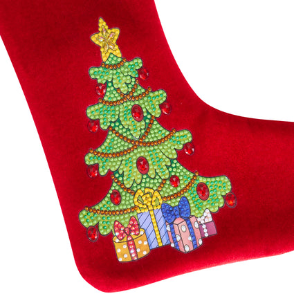 Christmas Stocking - Festive Tree