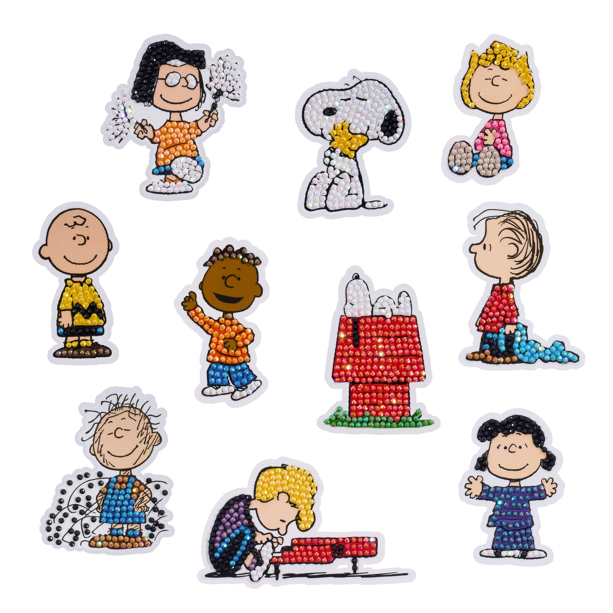 Peanuts™ Diamond Painting Stickers (10 pack)