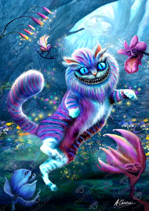 Blue Eyed Cheshire Cat