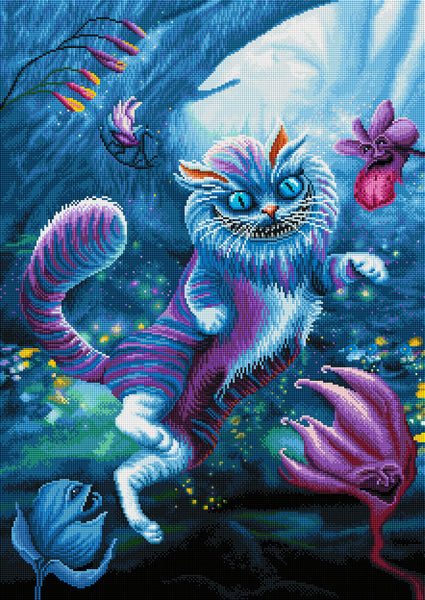 Blue Eyed Cheshire Cat