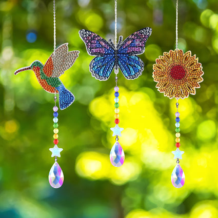 Suncatchers - Hummingbird/Butterfly/Sunflower