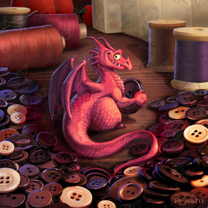 Button Dragon