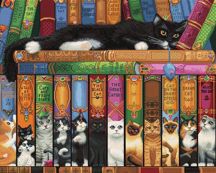 Cat Bookshelf