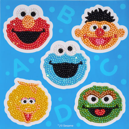 Sesame Street™ Diamond Painting Stickers (10 pack)