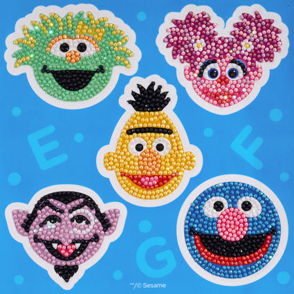 Sesame Street™ Diamond Painting Stickers (10 pack)