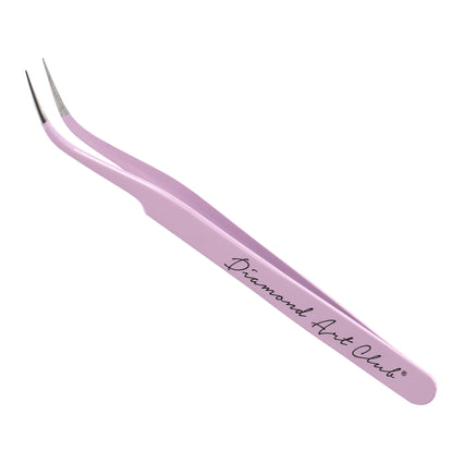 Curved Stainless Steel Tweezers