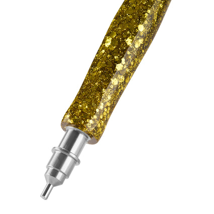 Solid Gold Dancing Twist And Pick Premium Pen