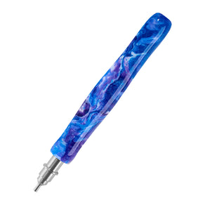 Cyan Calypso Swirl Twist And Pick Premium Pen