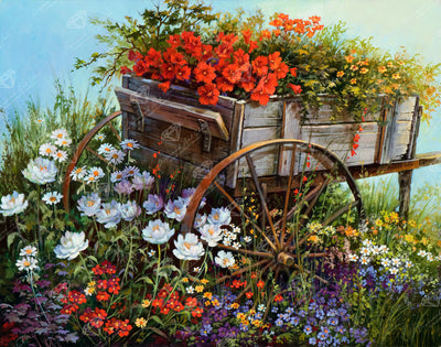 Flower Wagon