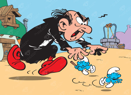 Gargamel Chasing Smurfs™