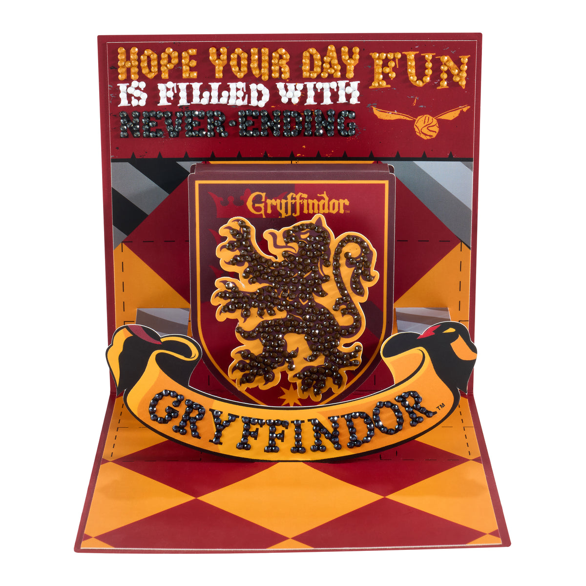 Diamond Pop Card™ - Gryffindor™