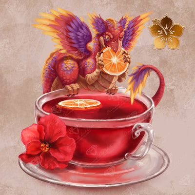 Hibiscus Dragon