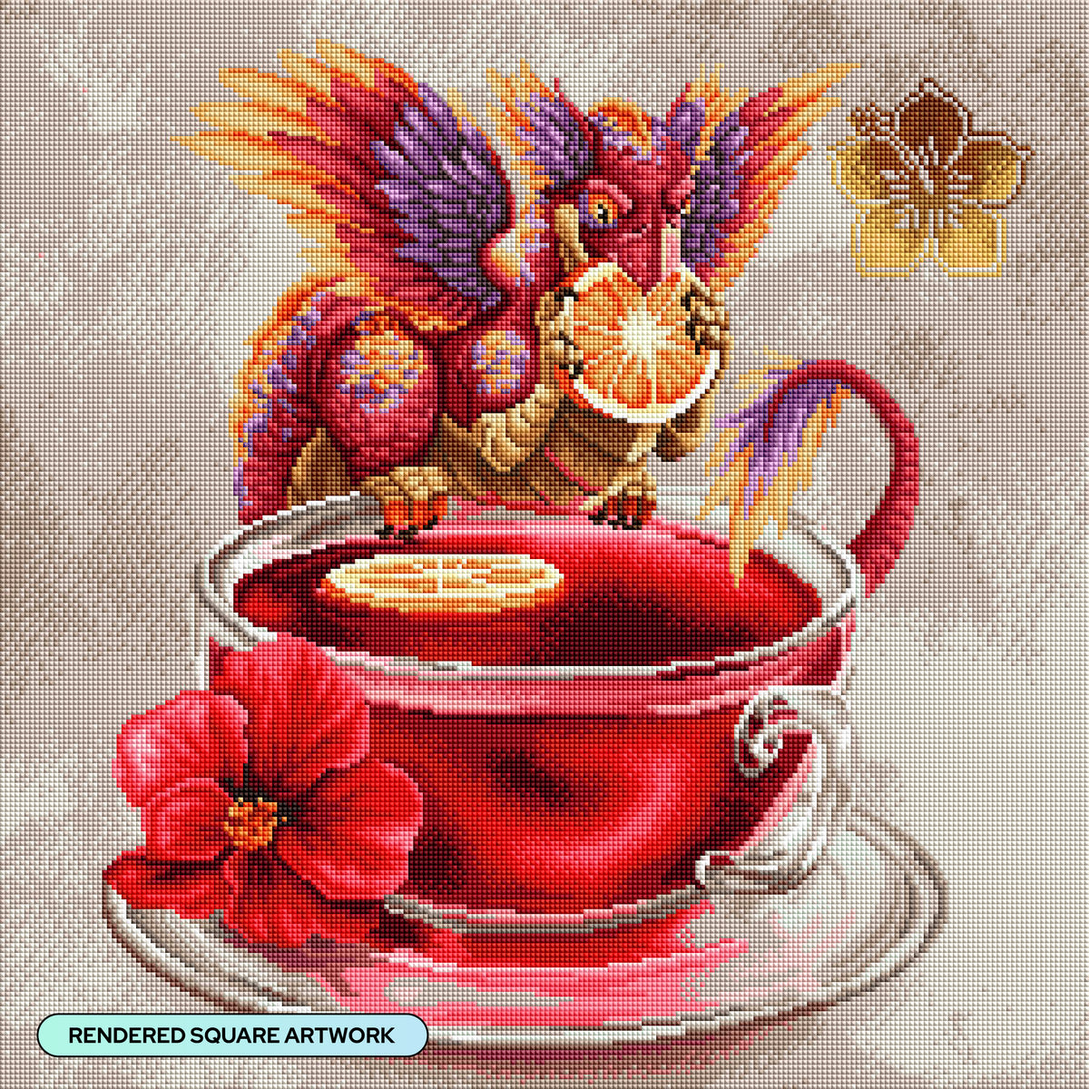 Hibiscus Dragon