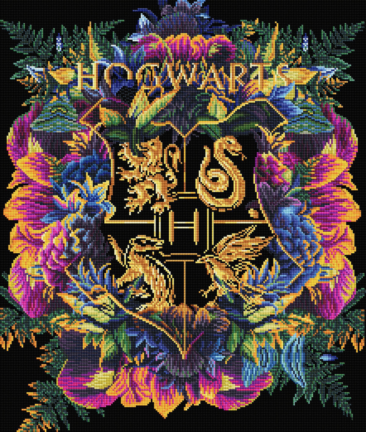 Hogwarts™ Crest - Fine Oddities (Black)