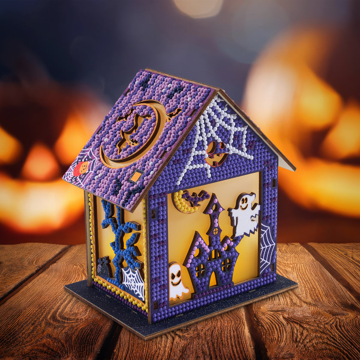 LED 3D Halloween House