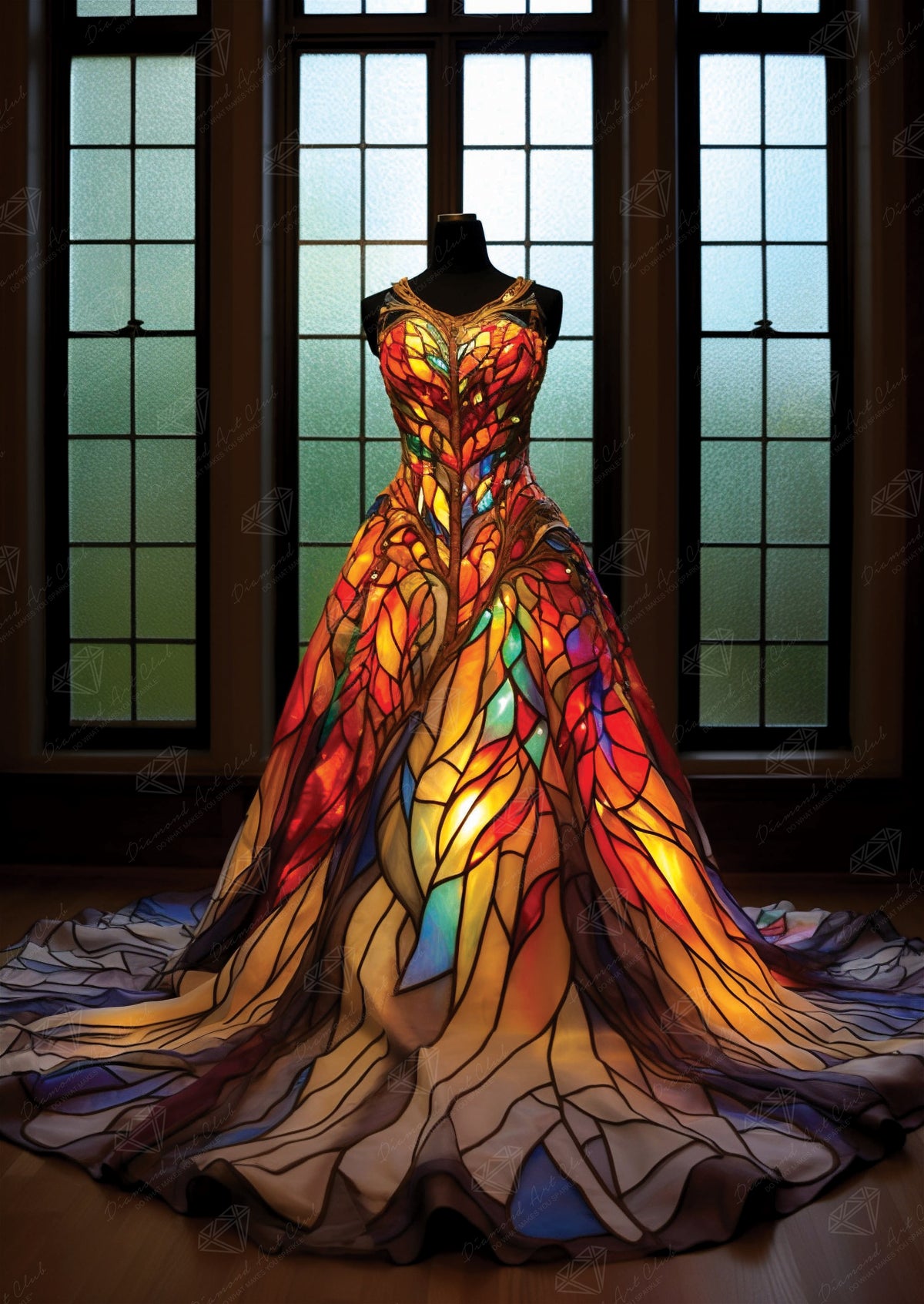 Stained Glass Gown