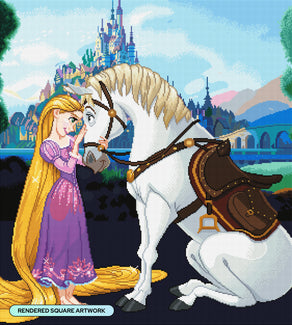 Rapunzel and Maximus