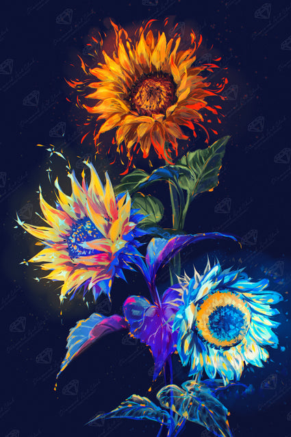 Sunflower, Starflower, Moonflower