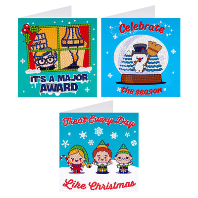 WB™ DIY Christmas Cards (3-Pack)