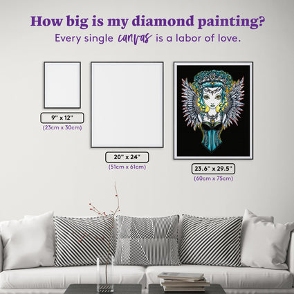 2 Stück Diamant-Malerei Untersetzer Kits DIY 5D Lustig Cool Smile