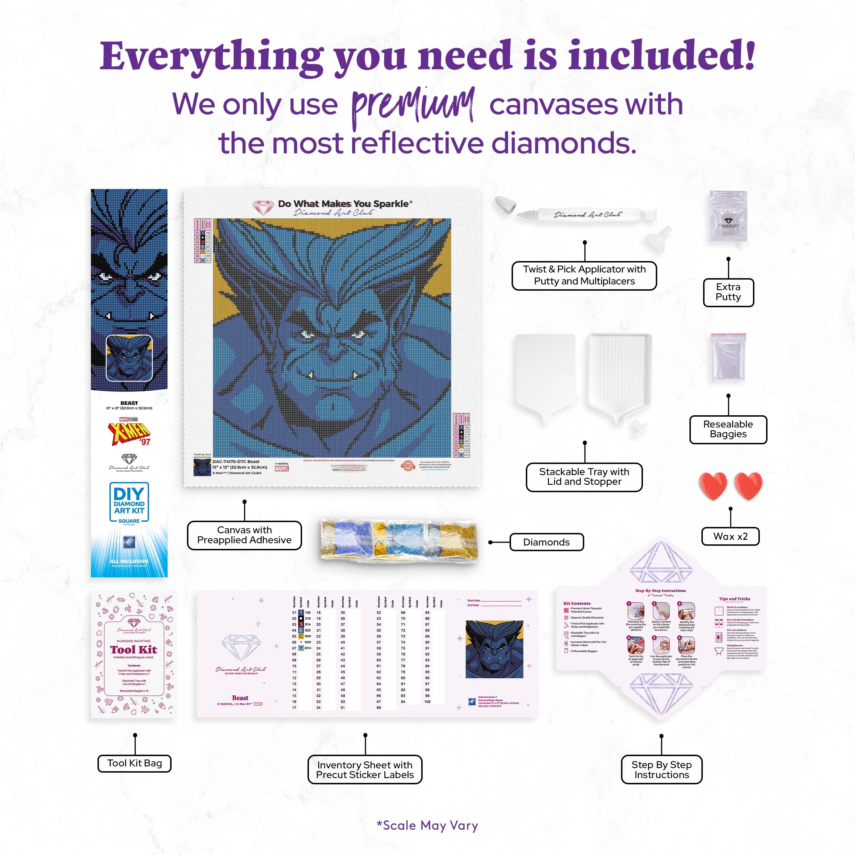 Diamond art club on sale The Beast